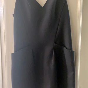 black classic Prada dress